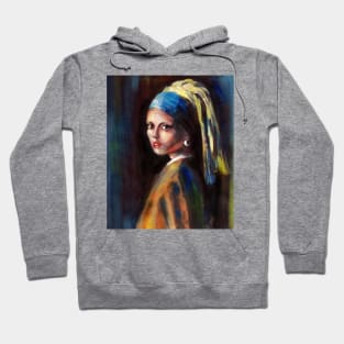 Girl With Pearl Hoodie